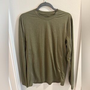 Fjallraven Abisko Day Hike Men's Long Sleeve Shirt in Olive